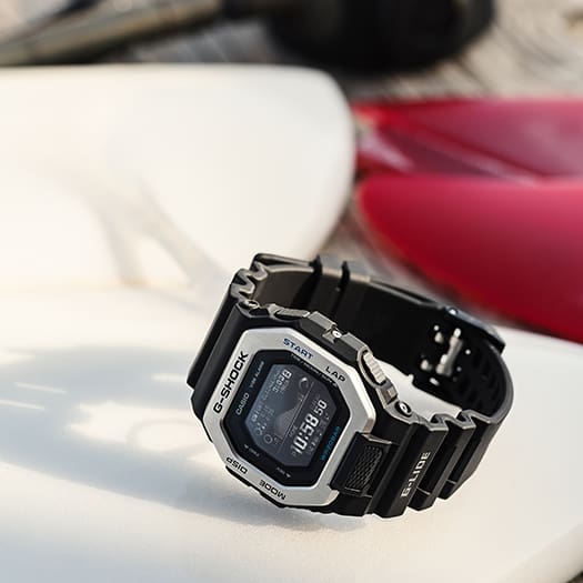 G-SHOCK G-LIDE GBX100-1 46mm Surf Watch
