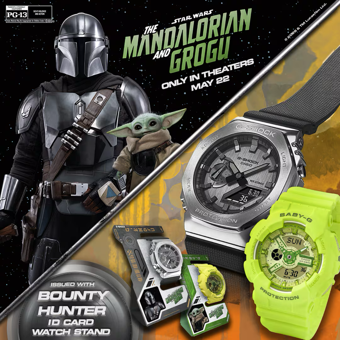G-SHOCK Star Wars: The Mandalorian and Grogu Watch