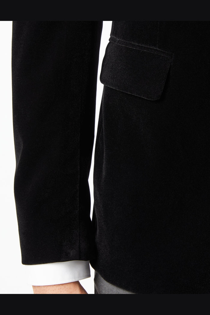 GARY- BLACK VELVET BLAZER