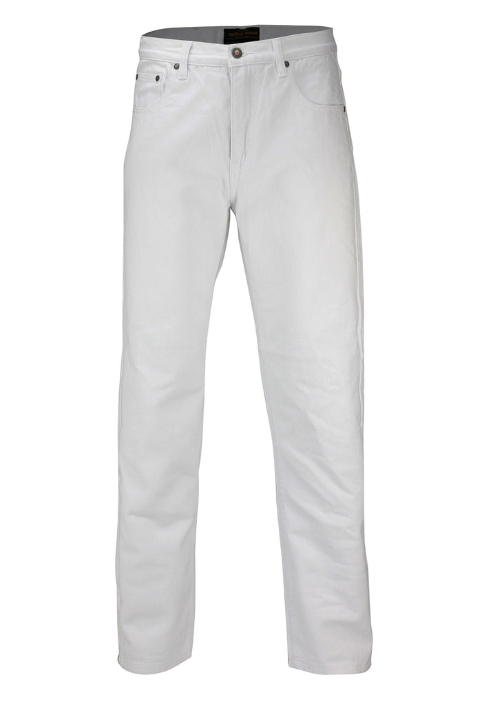 Georgio Peviani Comfort Fit Jeans - White