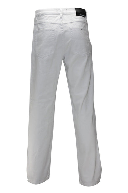 Georgio Peviani Comfort Fit Jeans - White
