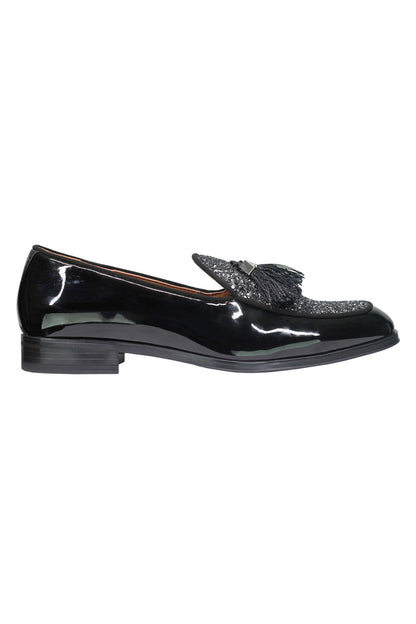 GLITTER - SHINY TASSEL LOAFERS