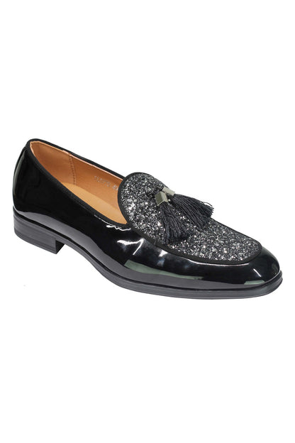 GLITTER - SHINY TASSEL LOAFERS