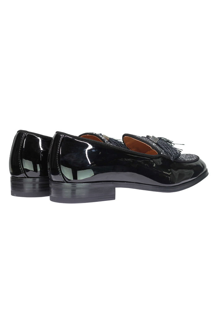 GLITTER - SHINY TASSEL LOAFERS