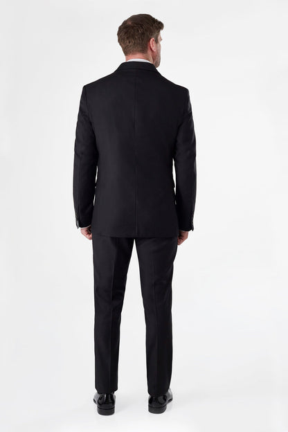 GRAHAM - BLACK DOUBLE BREASTED SUIT