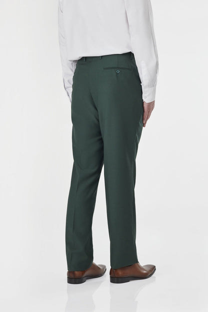 GREEN DOUBLE BREASTED TAILORED SUIT GOLD BUTTONS