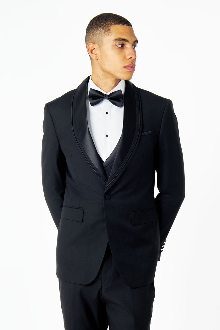 Greg Black Tuxedo Prom Suit