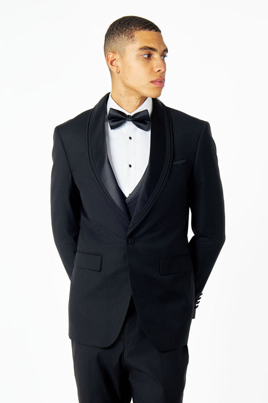 Greg Black Tuxedo Prom Suit