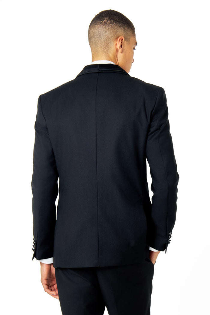 GREG – CLASSIC BLACK 3 PIECE TUXEDO SUIT