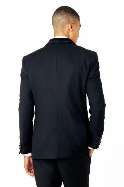 GREG – CLASSIC BLACK 3 PIECE TUXEDO SUIT