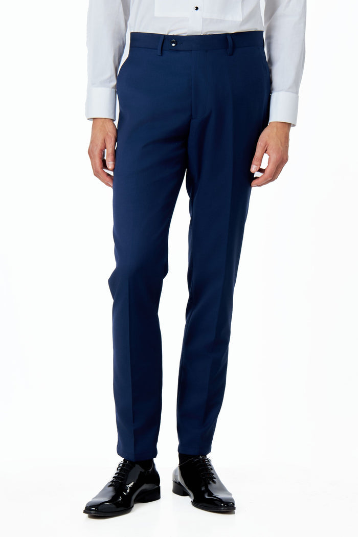 GREG – NAVY BLUE 3 PIECE WEDDING SUIT TUXEDO