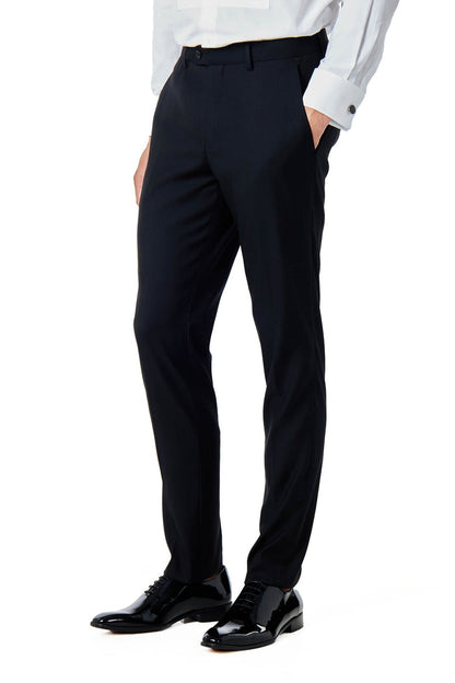 GREG – THREE PIECE WEDDING TUXEDO SUIT IN BLACK