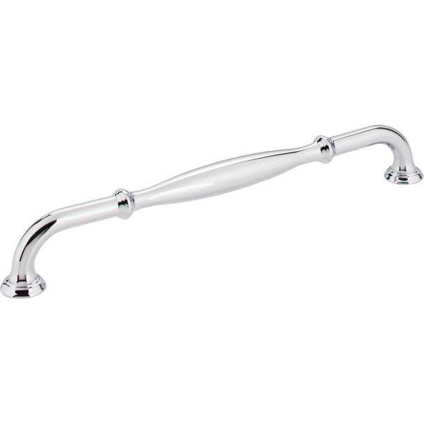 Hardware Resources 658-224PC Tiffany 224mm Center to Center Cabinet Pull, Polished Chrome
