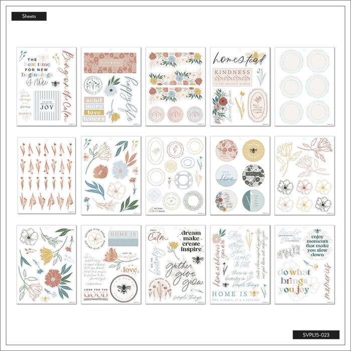 Homesteader - Large Value Pack Stickers