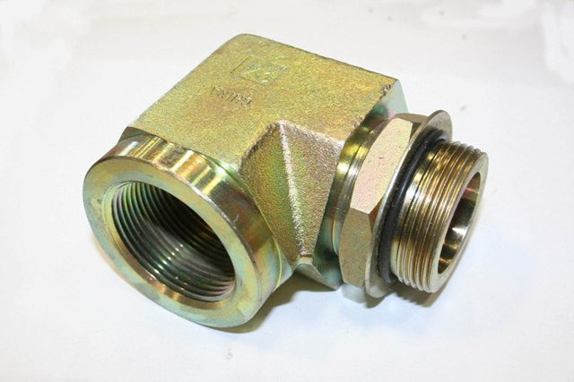 Hydraulic Fitting - Straight Thread Elbow - Roll Off Trailer Parts