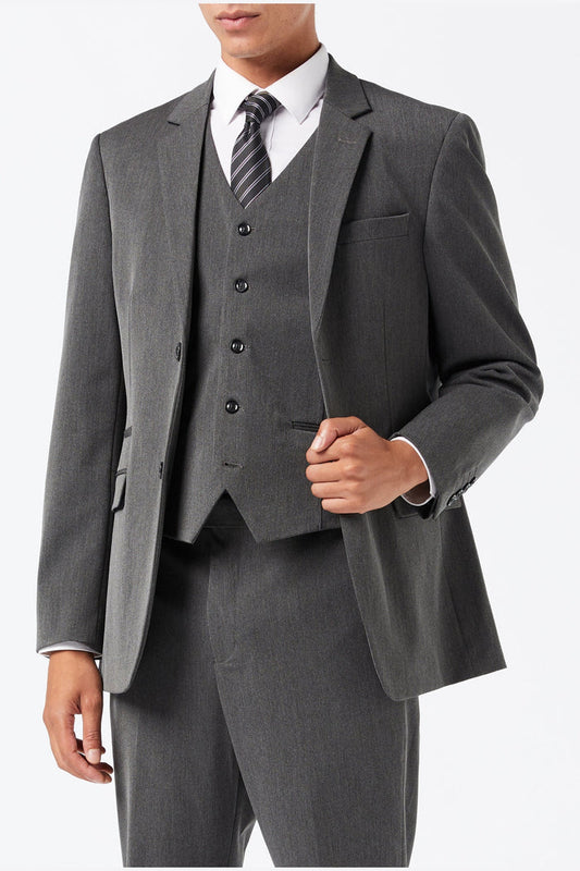 J ROSS - CHARCOAL GREY BUSINESS SUIT