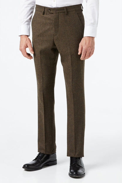 JAX - BROWN HERRINGBONE TWEED SUIT