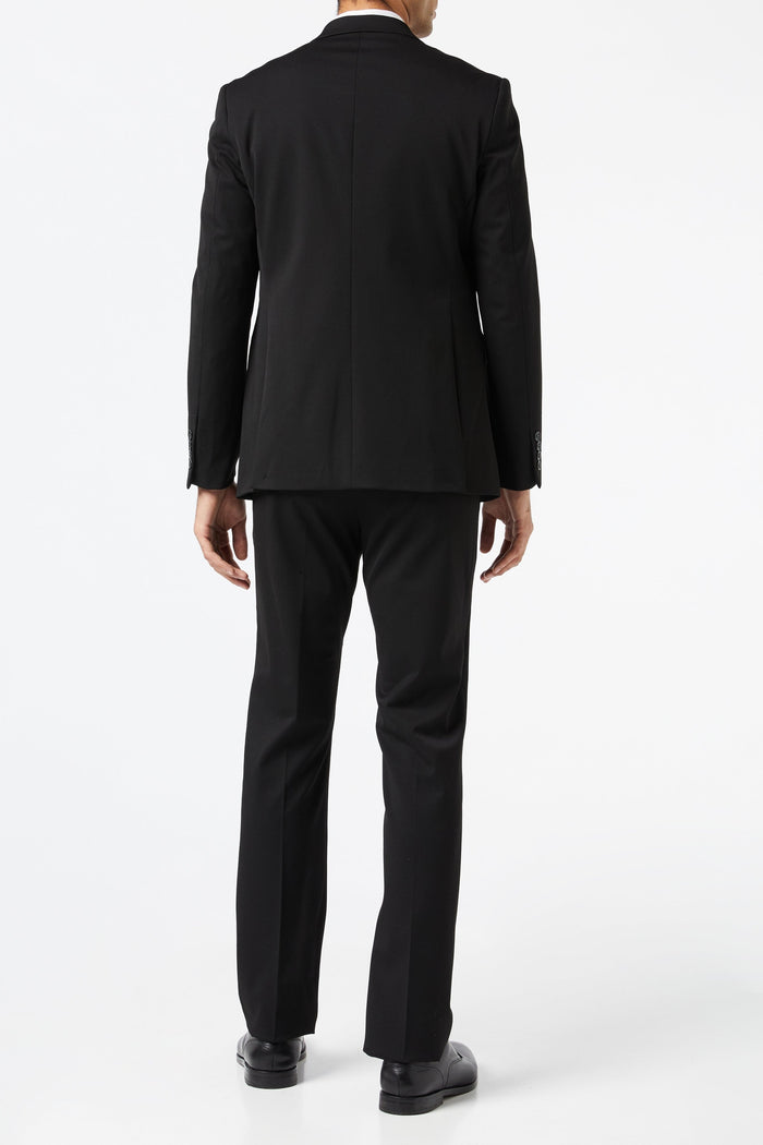 JROSS - Black 3 Piece Formal Business Suit
