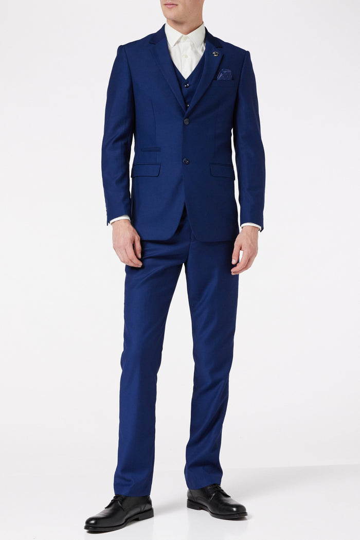 JROSS - NAVY FORMAL JACKET & WAISTCOAT
