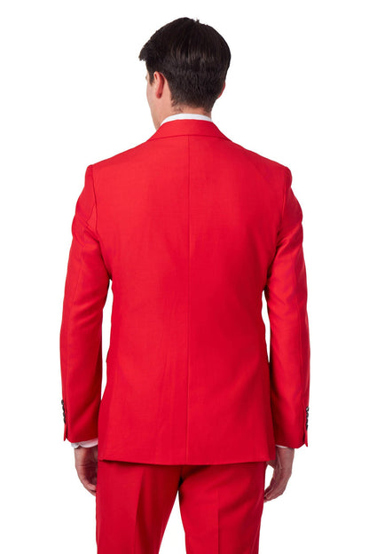 JROSS - RED FORMAL JACKET & WAISTCOAT