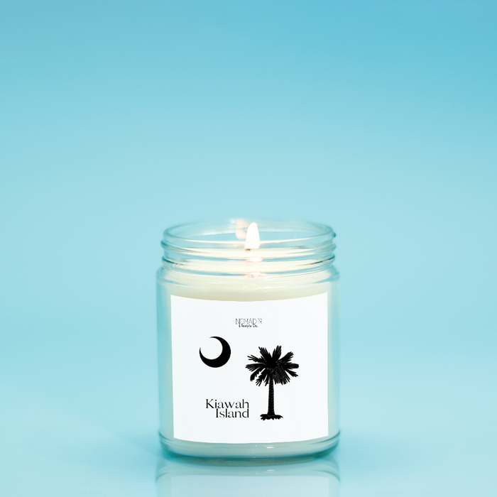 Kiawah Island Palmetto Candle (Hand Poured 9 oz.)