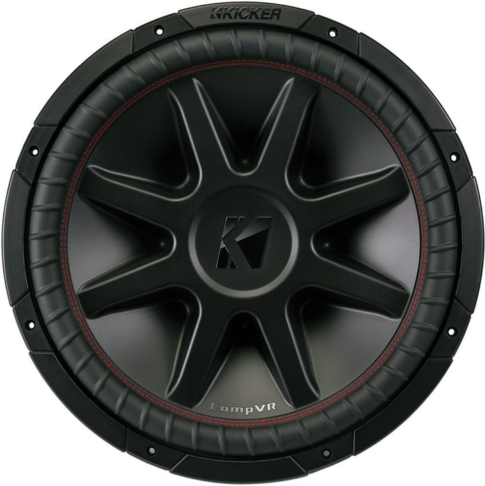 Kicker CompVR 15" Subwoofer, DVC, 2 - Ohm, 500W - electronicsexpo.com - Car Subwoofers