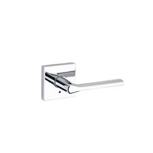 Kwikset 155LSL-SQT-26 Lisbon Privacy Leverset with Square Rosettes
