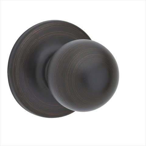 Kwikset 604P-11P Venetian Bronze Polo Knob Single Cylinder Handle set