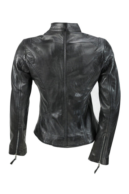 XPOSED LADIES JACKET IN BLACK
