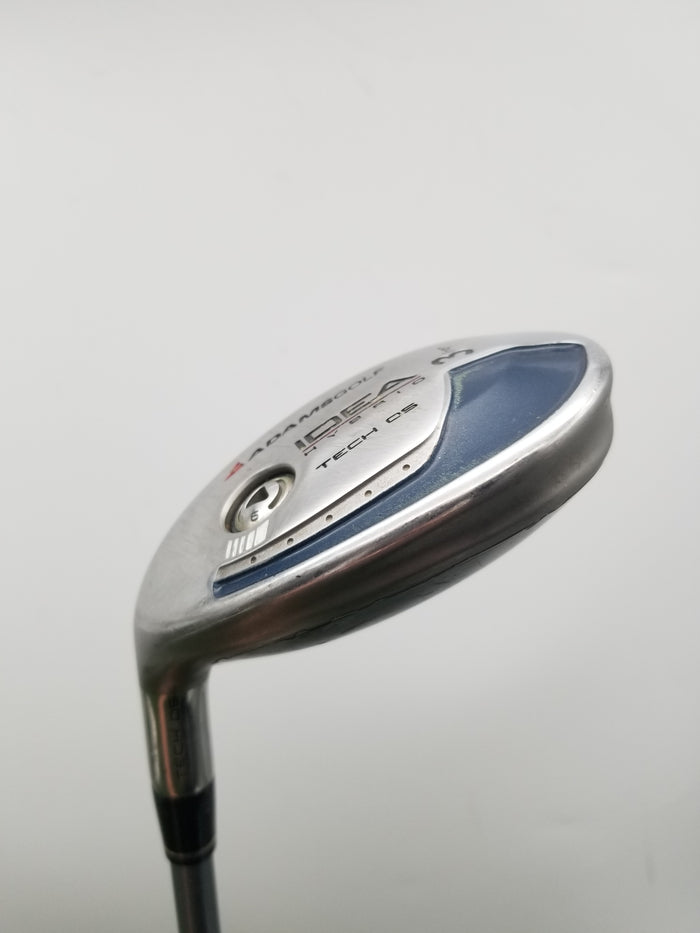 LEFTY 2007 ADAMS IDEA TECH OS 3 HYBRID 19* REGULAR GRAPHITE DESIGN YS+ 60G FAIR