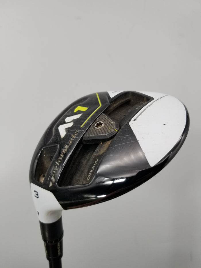 LEFTY 2017 TAYLORMADE M1 3 WOOD 15* REGULAR MITSUBISHI KURO KAGE 70 +HC GOOD