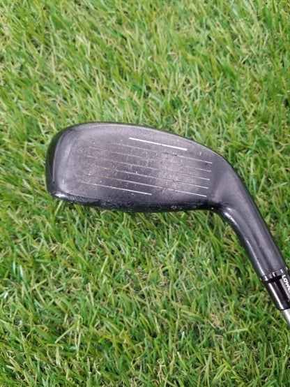 LEFTY 2019 TAYLORMADE GAPR HI 4 HYBRID 22* STIFF AEROTECH STEELFIBER I95 GOOD