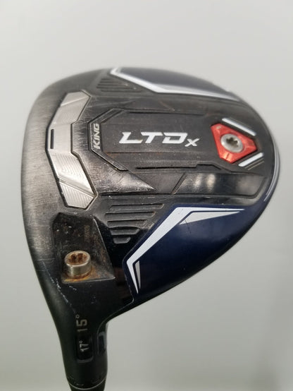 LEFTY 2022 COBRA LTDX 3 WOOD 17* REGULAR ALDILA NV 70 BLUE GOOD