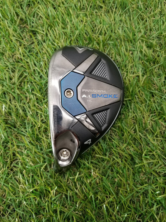 LEFTY 2024 CALLAWAY PARADYM AI SMOKE 4 HYBRID 21* CLUBHEAD ONLY GOOD