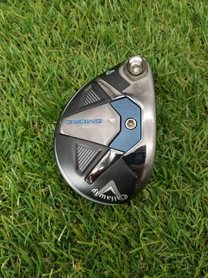 LEFTY 2024 CALLAWAY PARADYM AI SMOKE 4 HYBRID 21* CLUBHEAD ONLY GOOD