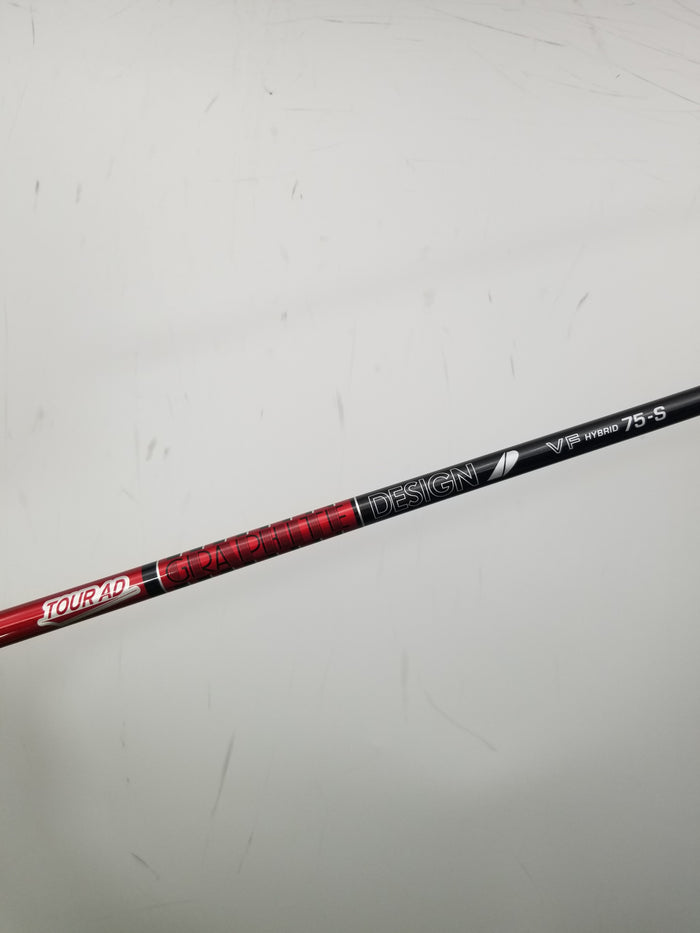 LEFTY GRAPHITE DESIGN TOUR AD VF75 HYBRID SHAFT STIFF 74G CALLAWAY 39" VERYGOOD