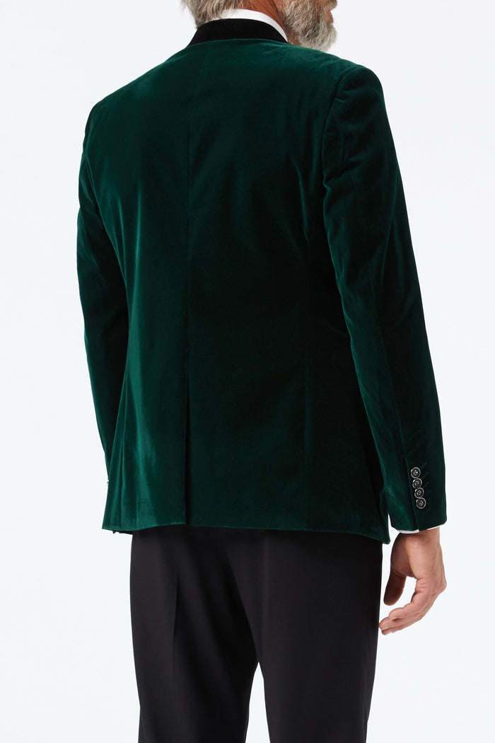 MAK - Green Soft Velvet Dinner Jacket