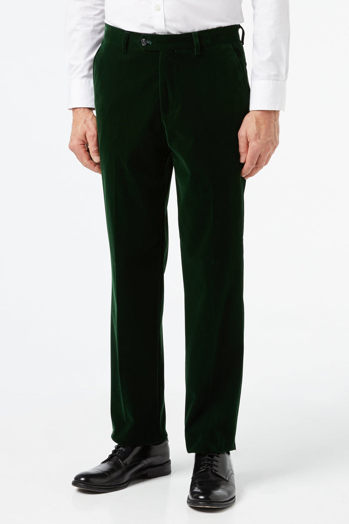 MAK - Green Velvet 3 Piece Wedding Suit
