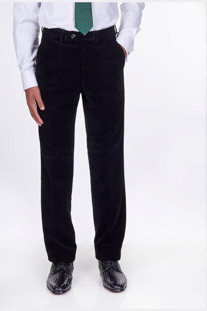 CORDUORY TAILORED FIT SUIT IN BLACK