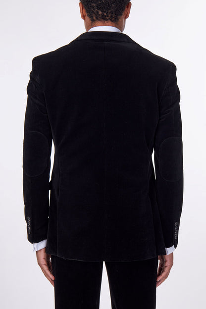 CORDUORY TAILORED FIT SUIT IN BLACK