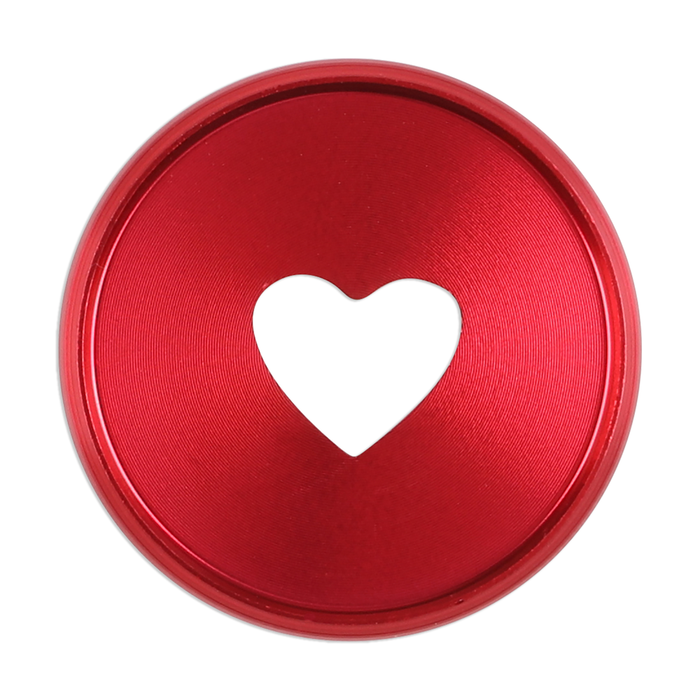 Medium Metal Disc Set - Red