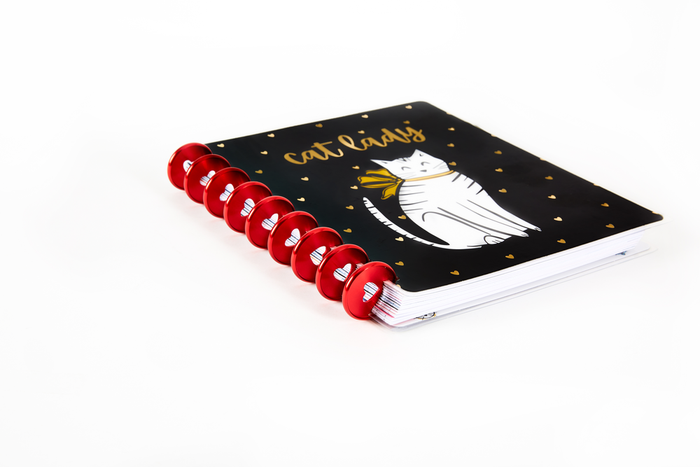 Medium Metal Disc Set - Red