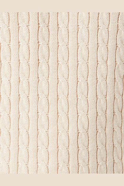 Mens Classic Knitted Sleeveless V Neck Beige Jumper