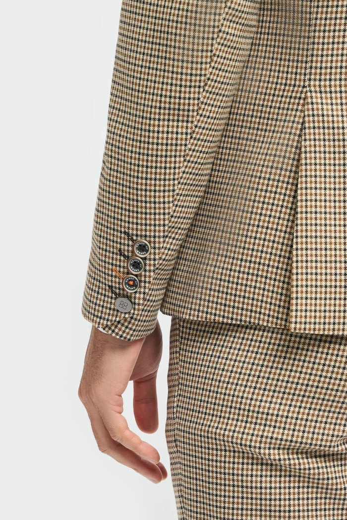 ELWOOD - TAN SLIM FIT BLAZER