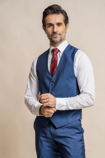 FORD NAVY WAISTCOAT
