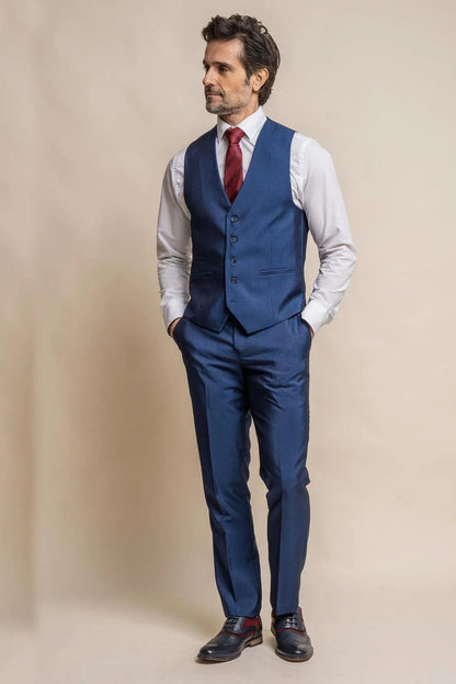 FORD NAVY WAISTCOAT