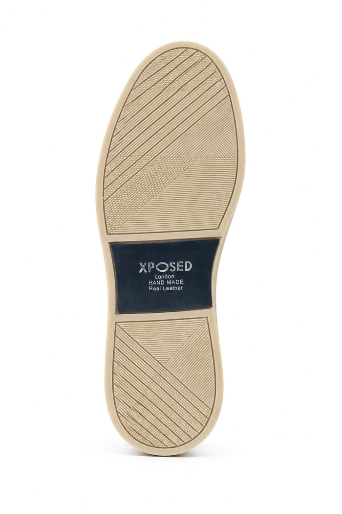 Men’s Milo Brown Suede Leather Penny Loafers