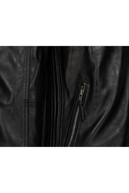MEN’S RETRO BIKER JACKET