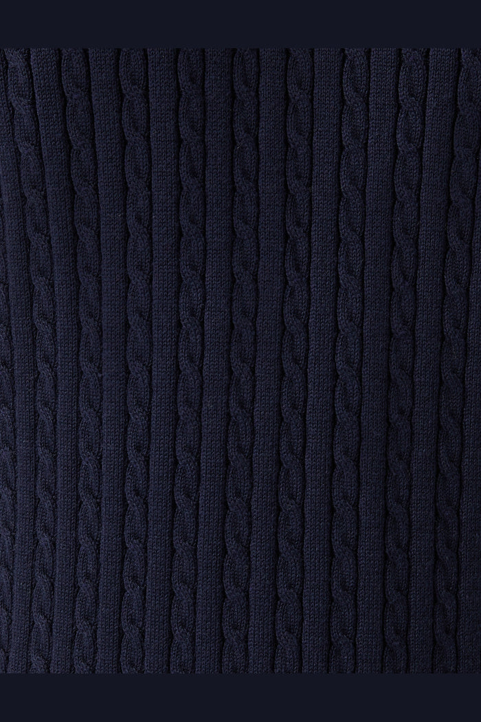 Mens Sleeveless V Neck Navy Jumper Knitted Vest