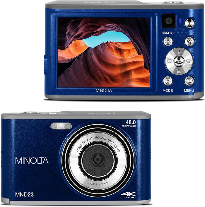 Minolta 48 Mega Pixels Point & Shoot Digital Camera - electronicsexpo.com - Cameras